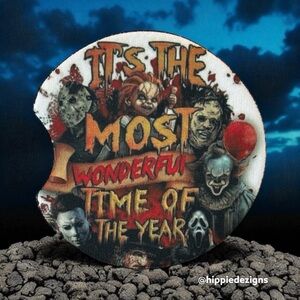 Horror Movie Characters Coaster Set